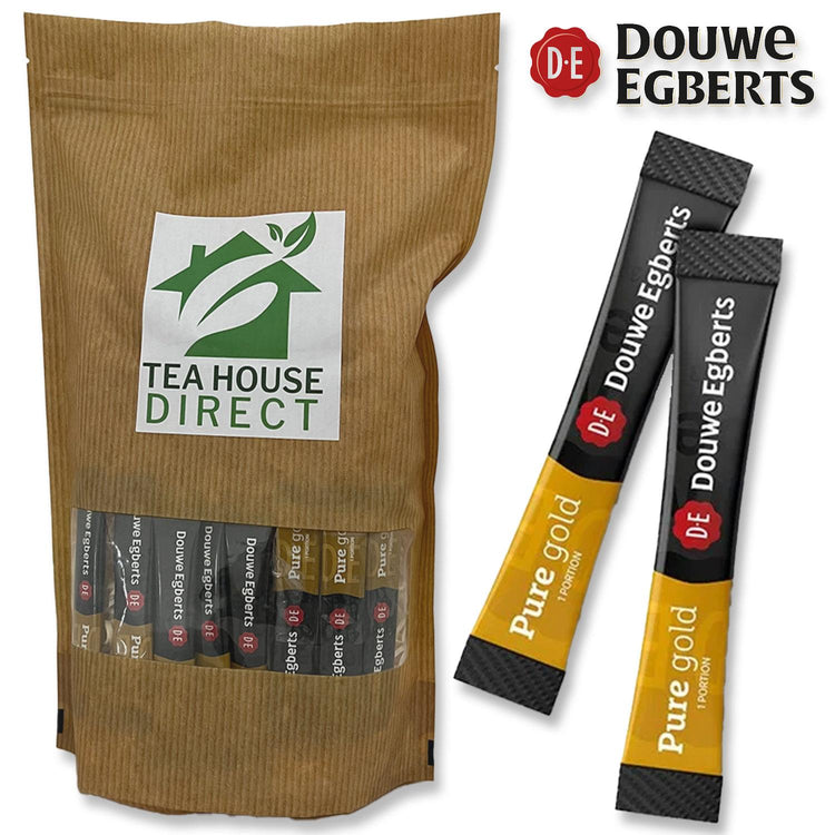 Douwe Egberts Pure Gold Rich and Full-Bodied coffee Blend Sticks 200 Sachets
