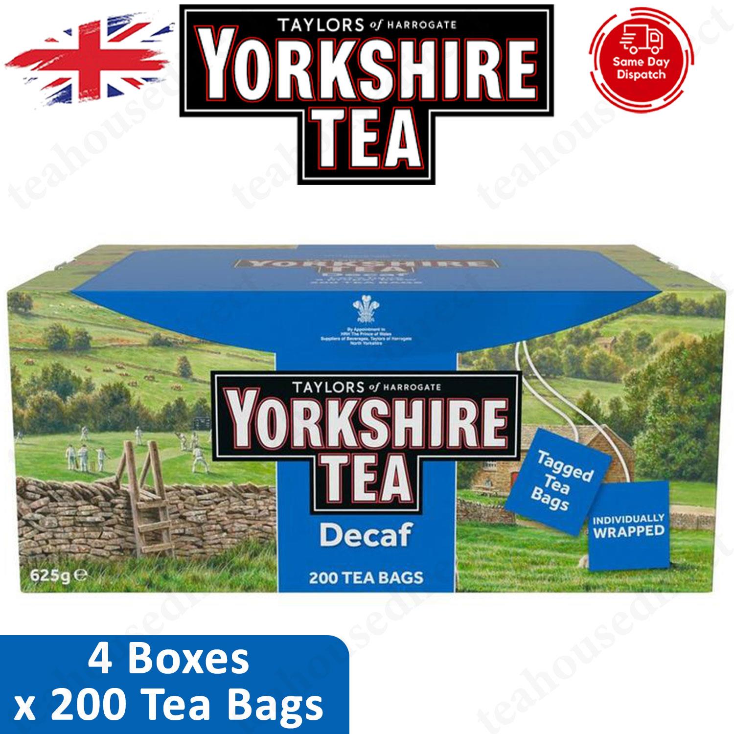 Yorkshire Tea - 200 Individually Wrapped Envelope Tea Bags