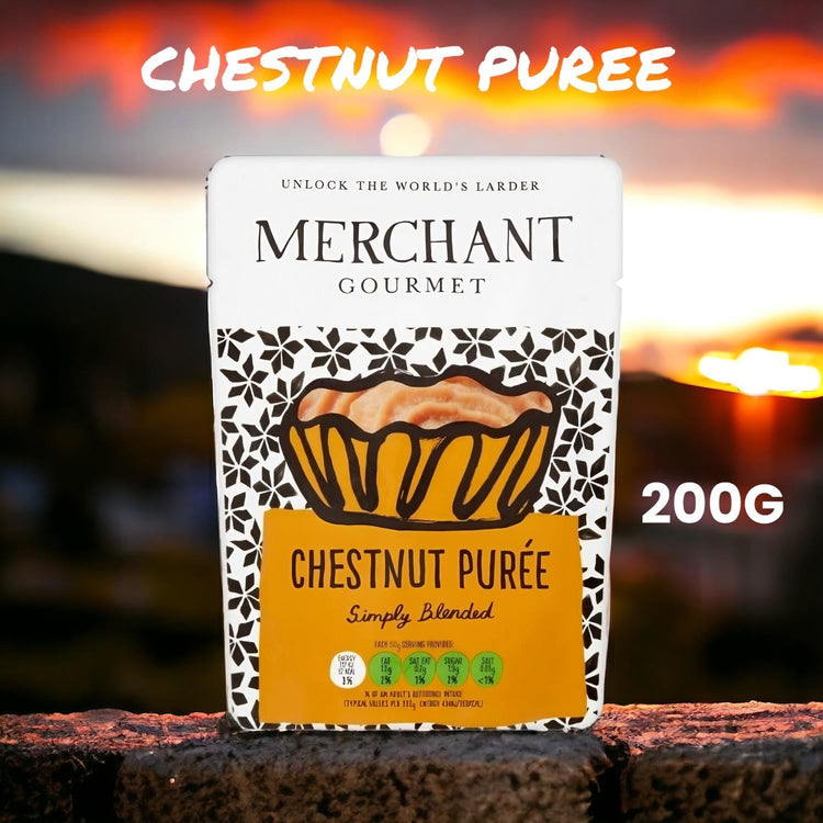 Merchant Gourmet Chestnut Puree Unlock The World's Larder & Delicious 200g X 2