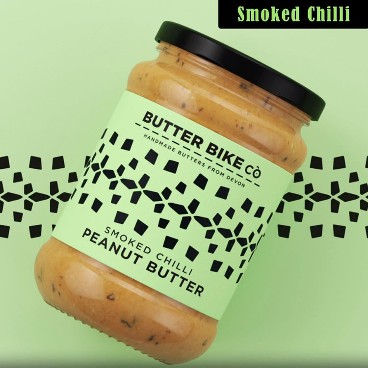 Butter Bike Co Peanut Smoked Chilli Fiery Blend of Chipotle Chilies 285g X 2