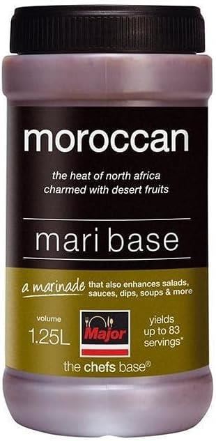 Major Authentic Moroccan Mari Base Delicious Spread The Dish Taste 1.25ltr X 4