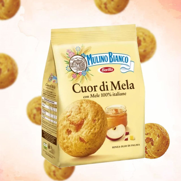 Mulino CuordeMela Cookies Indulge in Deliciousness 250g (Pack of 6)