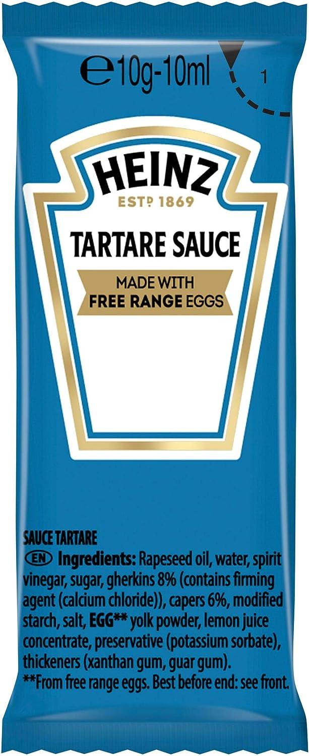 Heinz Tartare Sauce Made With Free Range Eggs 400 Individual Sachets