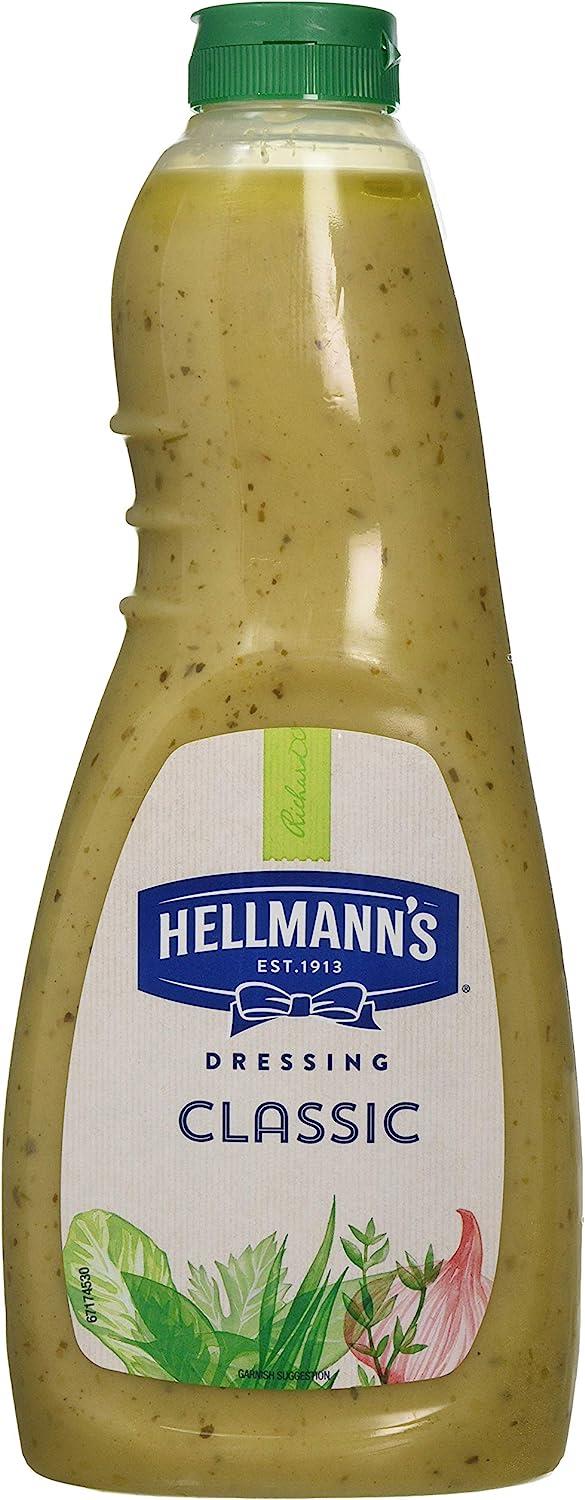Hellmann's Classic Vinaigrette Salad Dressing, 1 L (5 Packs)