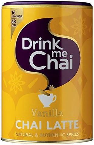 Drink Me Chai Vanilla Latte Natural and Authentic Spices Caffeine Free 250g X 2
