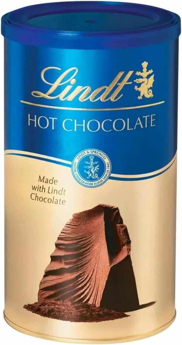 Lindt Hot Chocolate Rich and Creamy, Vegan Friendly Drinking Chocolate 300g X 4