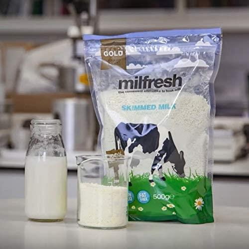 Milfresh Gold 100% Granulated Skimmed Milk (6 x 500G)