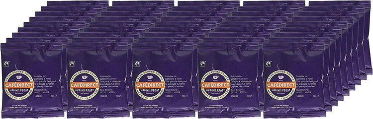 Cafedirect Medium Roast Ground Coffee Sachet 60 g (Pack of 45)