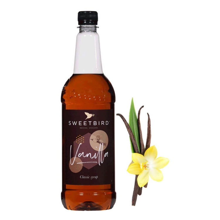 Sweetbird Vanilla Syrup 1 Lte Sophistication Drink Vegan Syrup Versatile Classic