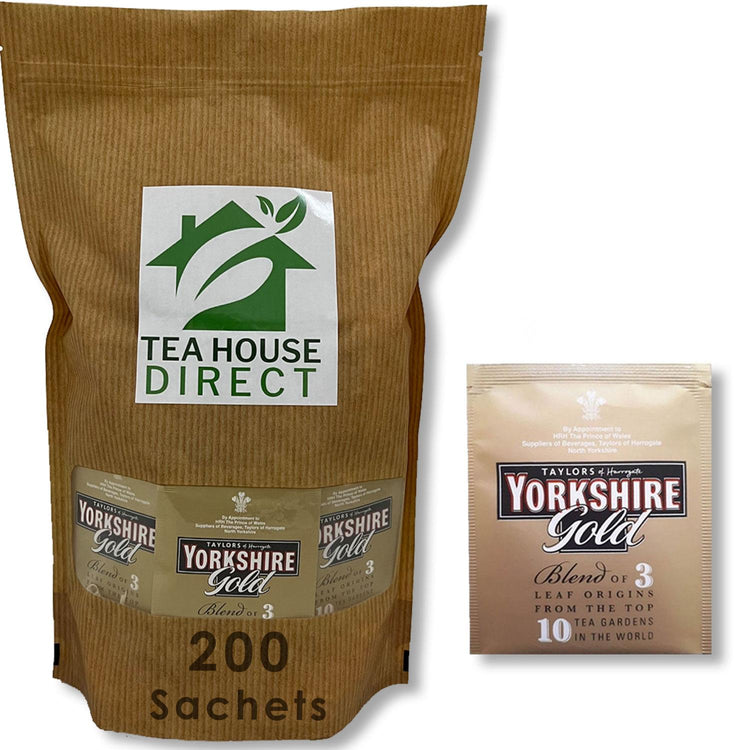 Yorkshire Gold Tea Rich, Full Bodied Flavour and Smooth Finish 200 Sachets