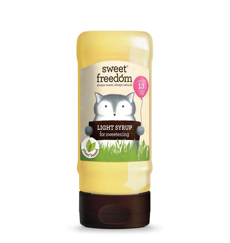 Sweet Freedom Light Syrup 350g for Coffee and Drizzling Syrup Pack of 6