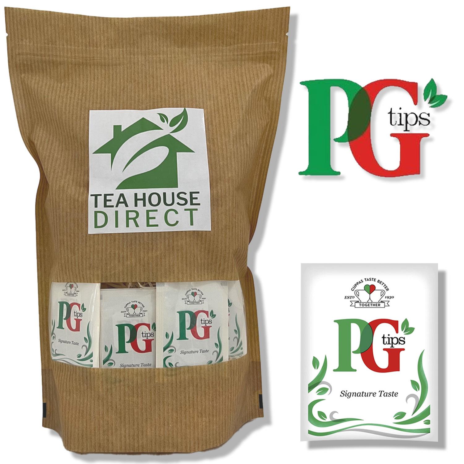 PG Tips, Signature Taste Tea, Individually Enveloped Black Tea Bags,  Biodegradeable, Refreshing British Classic
