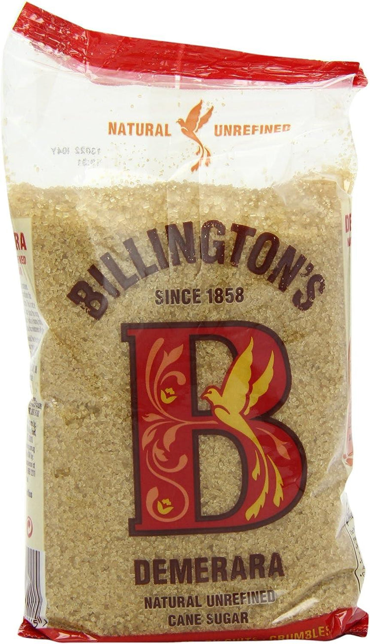 Billingtons Demerara Sugar 500 g (Packs of 8)