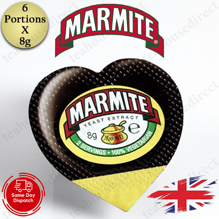 Marmite Yeast Extract Portions 6 x 8g