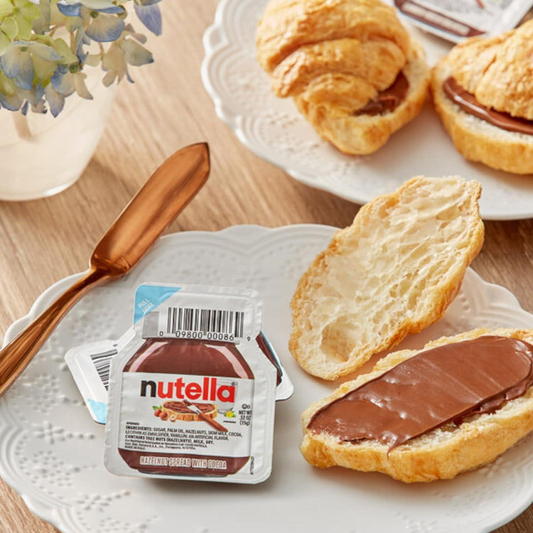 Nutella Hazelnut Spread with Cocoa - Creamy Coconut-Infused Delight | Sweet & Nutty with a Tropical Twist | Creamy, Decadent, and Delicious - Perfect Morning Companion | 200 Portions