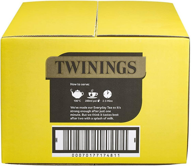 Twinings Everyday Teabags Large Pack Total 1200 Tea Bags