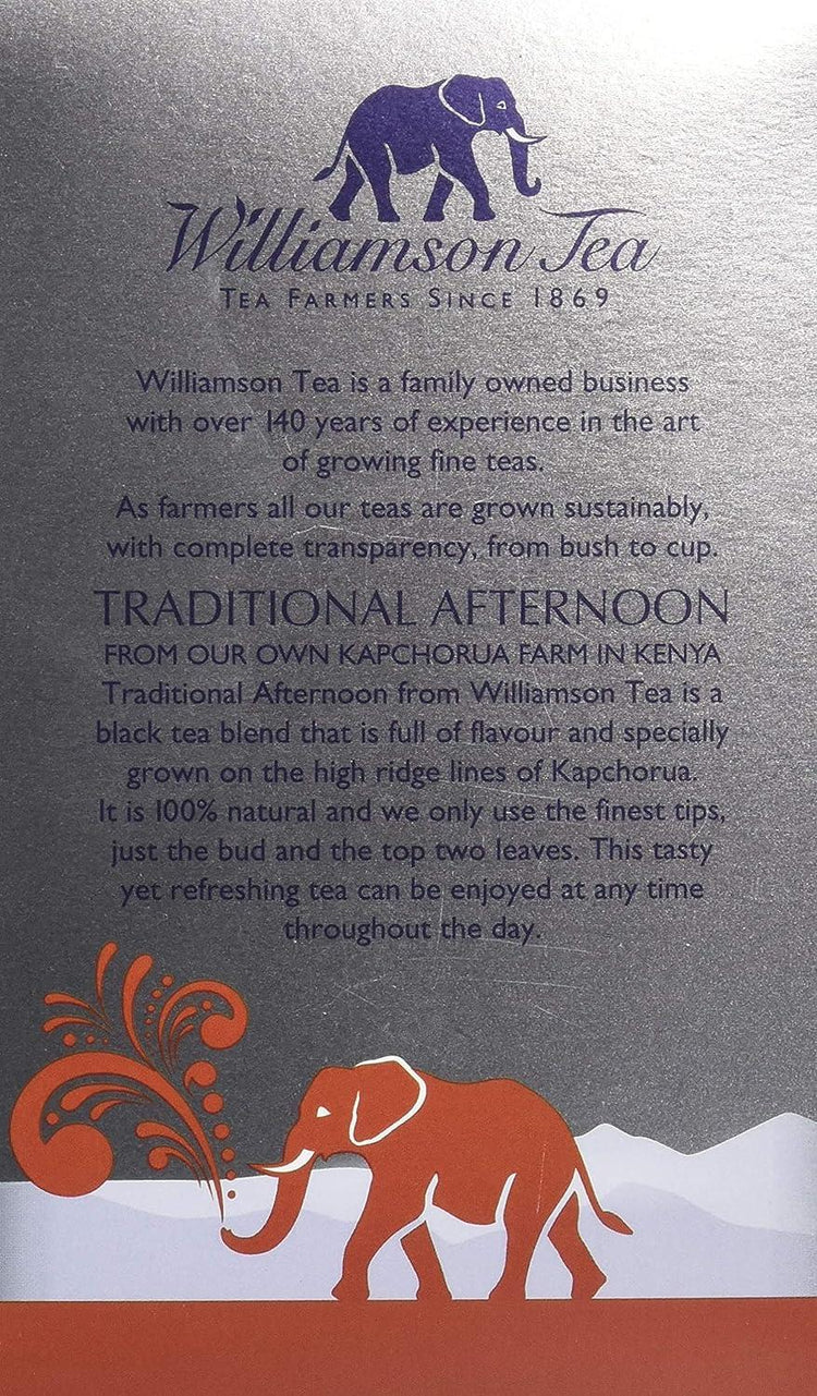 Williamson Tea | Afternoon | 1 to 6 Packs