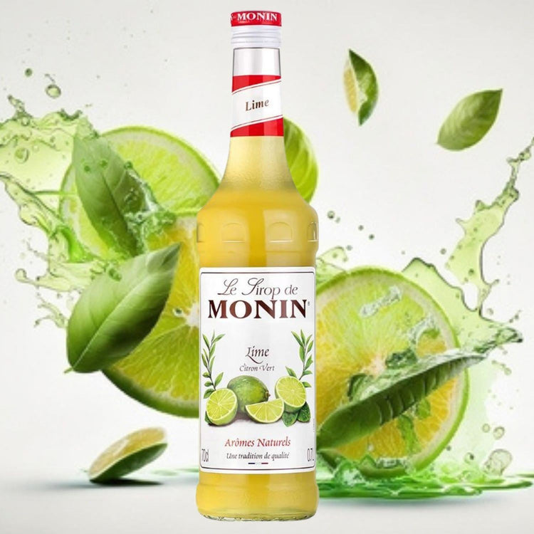 Monin Lime Coffee Syrup 70cl Bottle