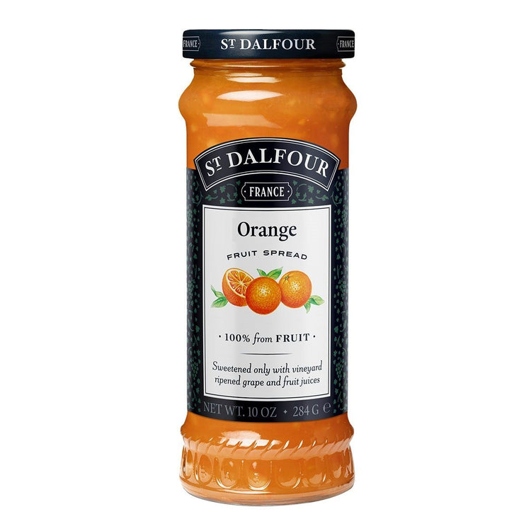 St Dalfour Thick Cut Orange Fruit Spread 284g Jam 100% from Fruit Jam 1 Pack