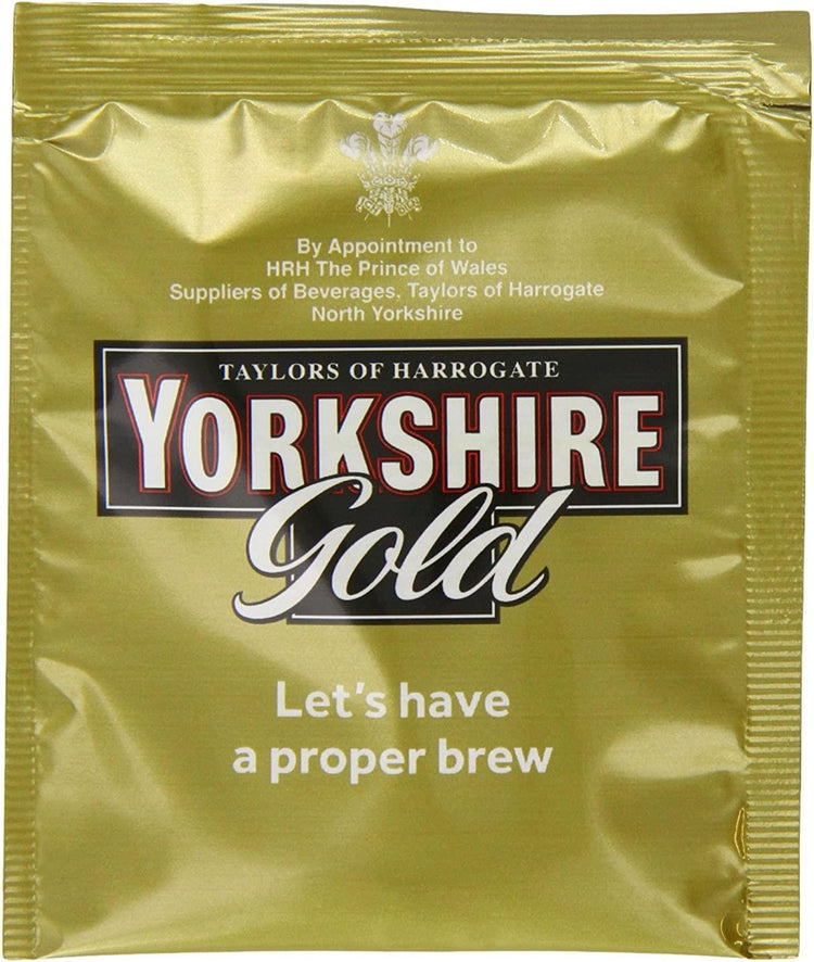 Yorkshire Gold Tea Sachet Individual Enveloped Tea Bag - 100% Black Tea[400]
