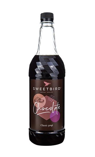 Sweetbird Chocolate Syrup 1 Lte Mochas and Contains Real Cocoa Syrup Pack of 2