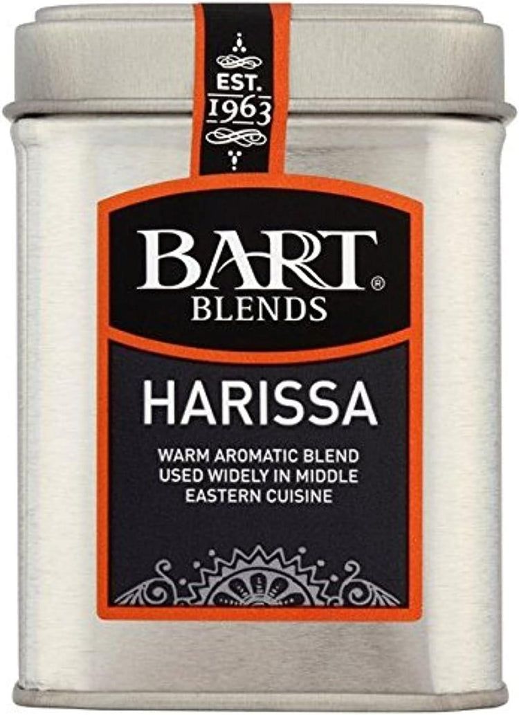 Bart Seasoning Tin Harissa Roasted Red Peppers, Smoked Paprika Spicy 50g