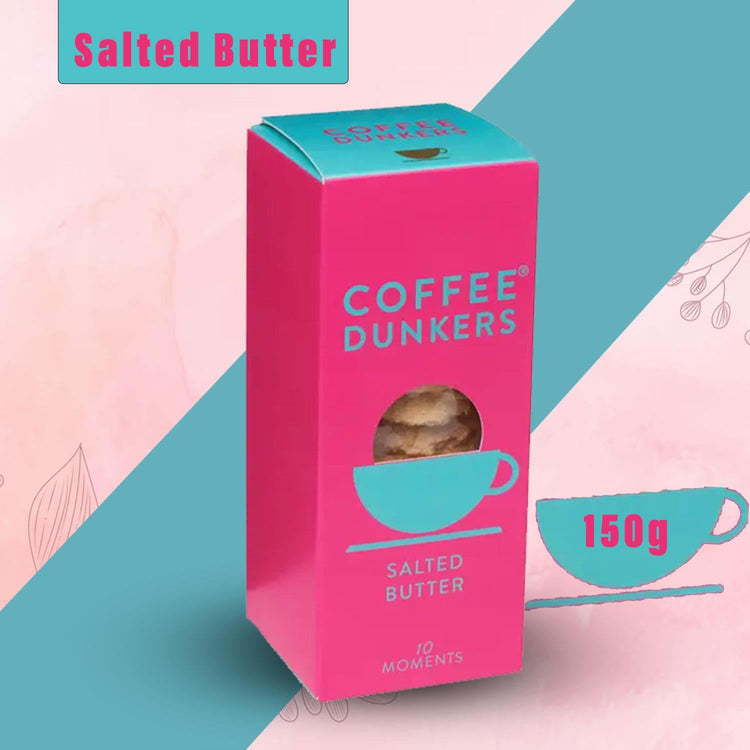Ace Tea Salted Butter Coffee Dunkers Tangy Delight Delicious Cookies 150g X 3