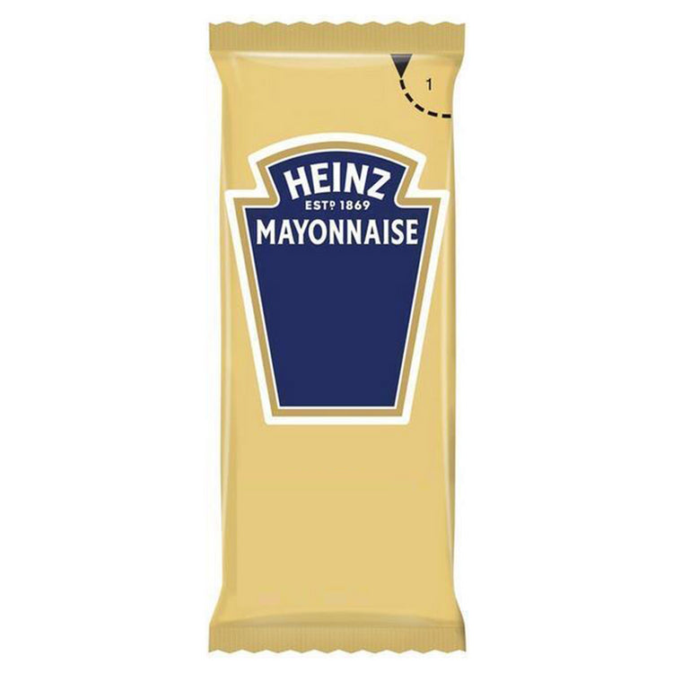 Condiment Variety Pack | Heinz Tomato Ketchup, Malt Vinegar, Mayonnaise, Light Mayonnaise, and English Mustard Combo | 5 Classic Condiments | 150 Sachets