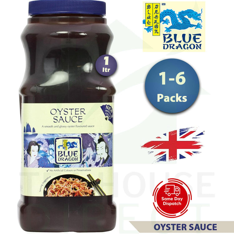 Blue Dragon Oyster Sauce 1 Litre Professional Vegetarian Sauce 1 to 6 Packs