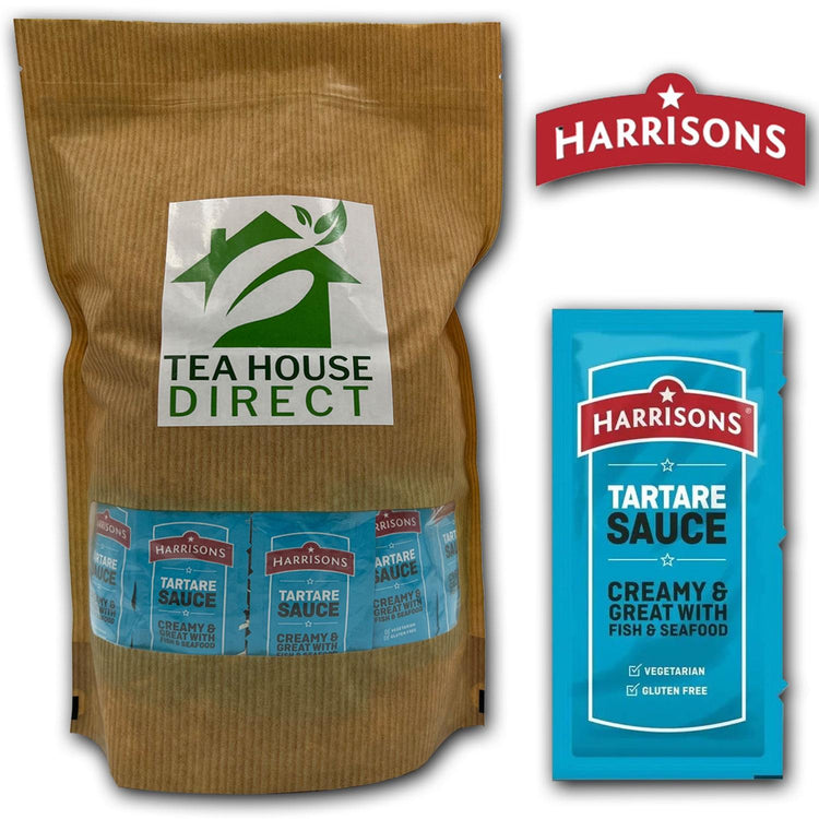 Harrisons Tartare Sauce Packets | Perfectly Paired with Your Favorite Seafood | 400 Sachets
