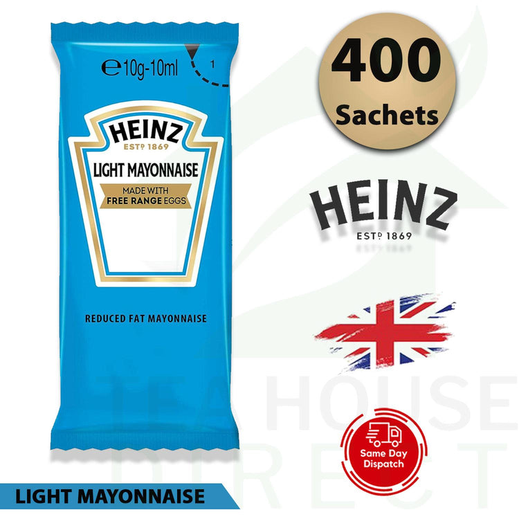 Heinz Light Mayonnaise Made with Free Range Eggs 400 Sachets