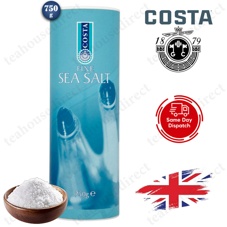 Costa Fine Sea Salt 750grams Great for Cooking and Seasoning