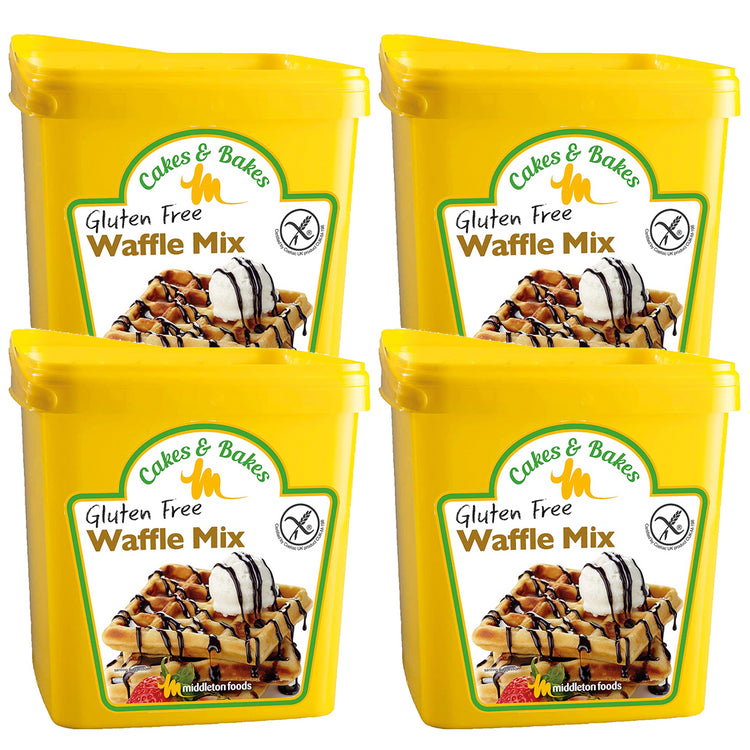 Middleton Foods Gluten Free Waffle Mix - 4x3kg