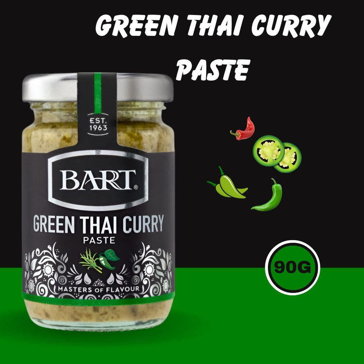 Bart Green Thai Curry Masters of Flavours and Spread Taste of Every Dish 90g X 4