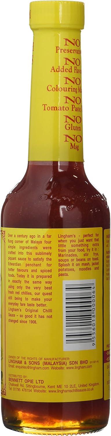 Lingham’s Original chilli sauce 280ml Sweet and Spicy Flavoured Chilli Sauce