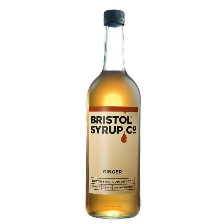 Bristol Syrups Co. Ginger Flavored Syrup Natural Ingredients Soft Drink X 6