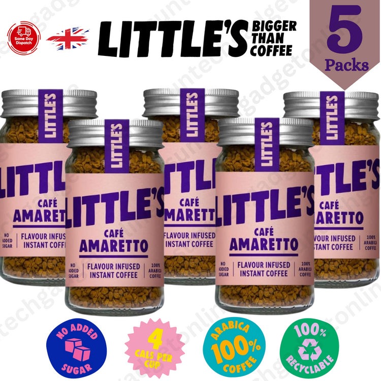 Littles Cafe Amaretto 50g, Taste the Elegance of Italy Sip,Savor,Enjoy - 5 Packs