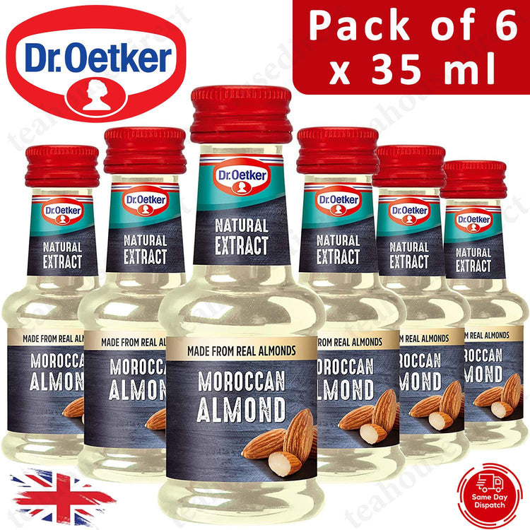 Dr. Oetker Moroccan Almond Extract, 210g, Pack of 6x35ml