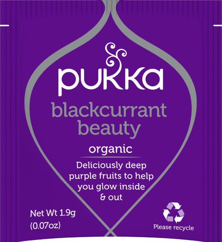 Pukka Herbal Organic Teas Tea Sachets - Blackcurrant Beauty (400 Sachets)