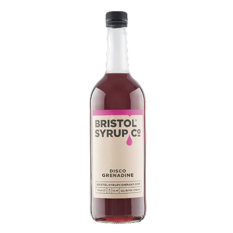 Bristol Syrups Co. Disco Grenadine Syrup Natural Ingredients Soft Drink X 4