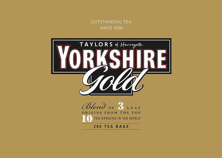 Yorkshire Gold Tea Sachet Individual Enveloped Tea Bag - 100% Black Tea[600]