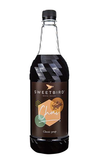 Sweetbird Chai Syrup 1 Lte Tea Warm and Mellow Sweetness Vegan Syrup Pack of 2