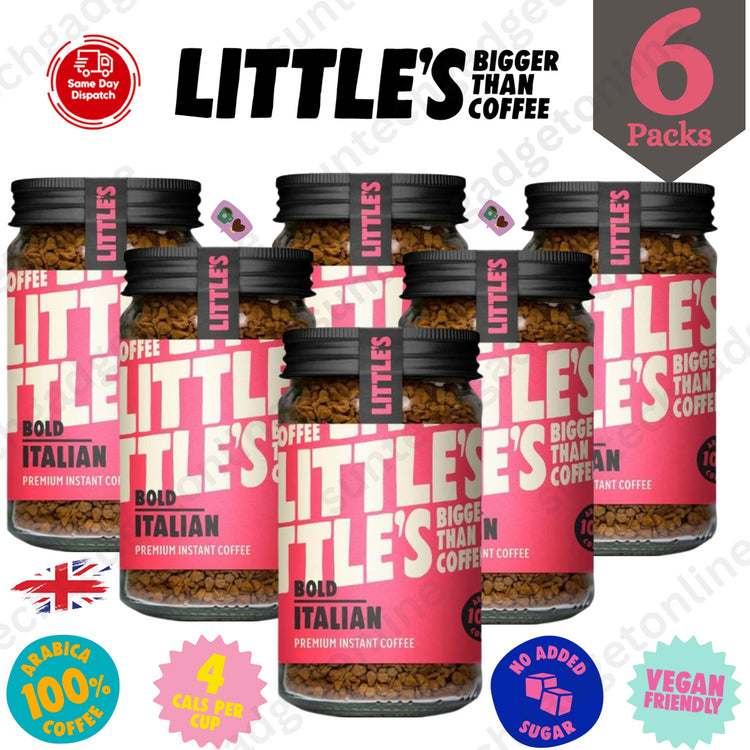 Littles Italian Delight 50g,Elevate Your Coffe Experience Satisfaction - 6 Packs