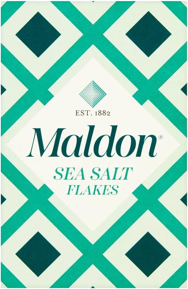 Maldon Original Sea Salt Flakes Natural Light Texture Artisanal Heritage 250g