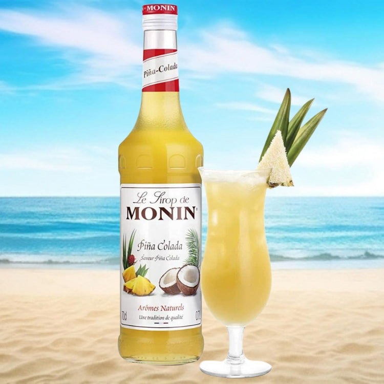 Monin Pina Colada Coffee Syrup 70cl Bottle Pack Of 4 2108