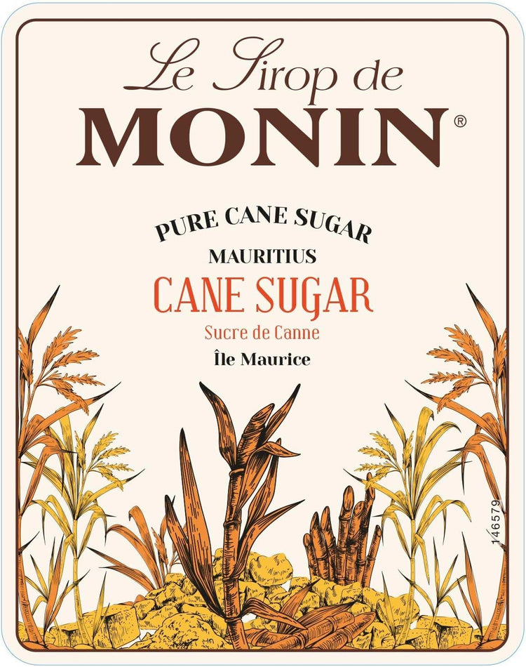 MONIN Premium Pure Cane Sugar Syrup 1L Cocktails and Coffees 4 Packs Colourings
