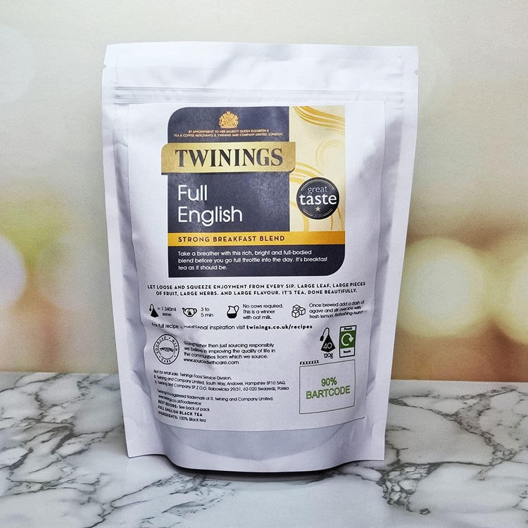 Twinings Full English Pyramid Tea Bags - 2x40