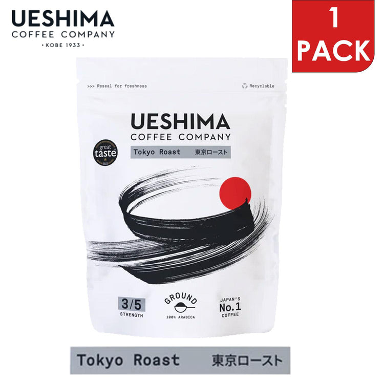 Ueshima Tokyo Roast Ground Coffee Our Medium Blend Smooth Coffee 250