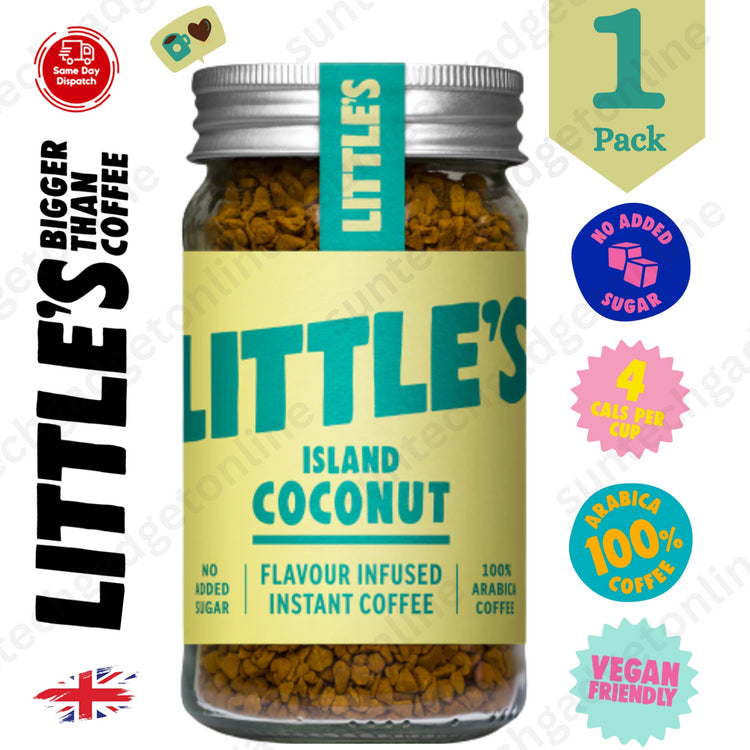 Littles Island Coconut 50g, Taste the Tropics & Sensory Adventure - 1 Packs
