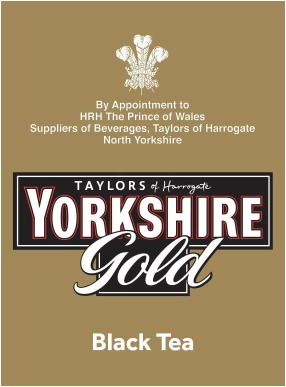 Yorkshire Gold Tea Sachet Individual Enveloped Tea Bag - 100% Black Tea[600]